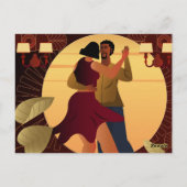 Born to Dance Postkarte (Rückseite)