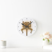 Born To Dance Round Clock Runde Wanduhr (Zuhause)