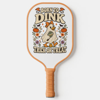 Born to Dink – Gruseliger Halloween-Trick-or-Treat Pickleball Schläger