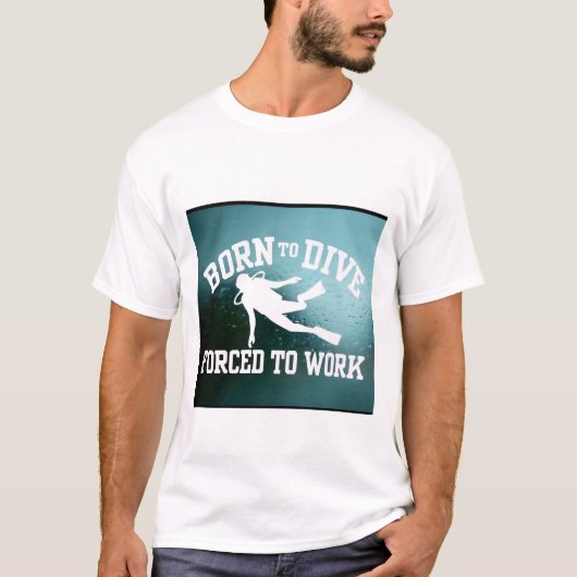 Born to Dive T-Shirt (Vorderseite)