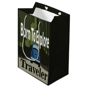 Born To Explore Road Trip Mittlere Geschenktüte
