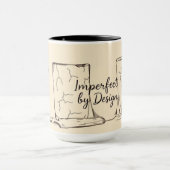 Born to Garden Forced to Work Funny Gift Tasse (Zentrum)