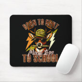 Born To Hunting Forced To Go To School Funny Deer Mousepad (Mit Mouse)