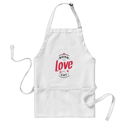 Born to Love Schürze (Vorne)