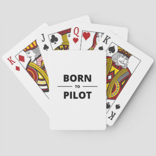 BORN TO PILOT SPIELKARTEN