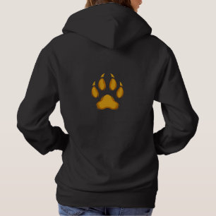 Born to Prowl – Golden Waschbär-Pfoten-Hoodie Hoodie