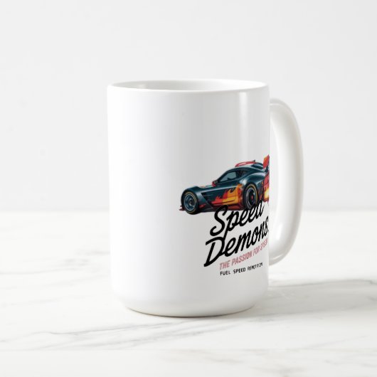 Born to Race, Forced to Work Kaffeetasse (VorderseiteRechts)