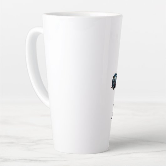 Born to Race, Forced to Work Milchtasse (Linke Ecke)