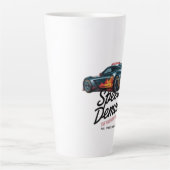 Born to Race, Forced to Work Milchtasse (Vorderseite)