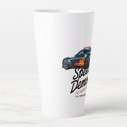 Born to Race, Forced to Work Milchtasse (Vorderseite)