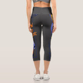 Born to ride capri leggings (Rückseite)
