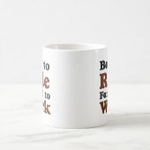 born to ride kaffeetasse (Mittel)