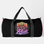 Born To Ride Motorcycle Duffle Bag (Rückseite)