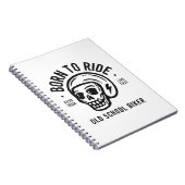 Born to Ride Notizblock (Rechte Seite)