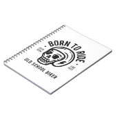 Born to Ride Notizblock (Linke Seite)