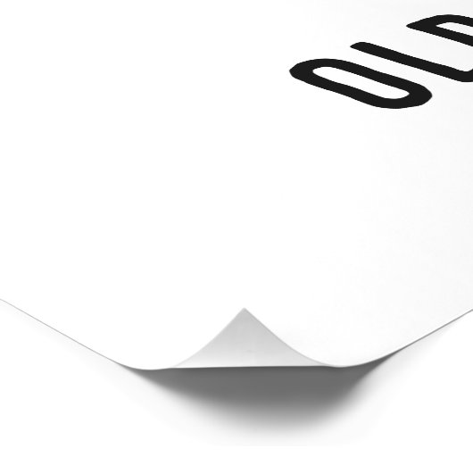 Born to Ride Poster (Ecke)