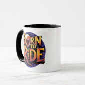 Born to Ride Tasse (Vorderseite Links)