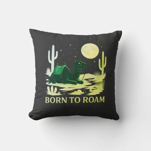Born to Roam Kissen (Vorderseite)