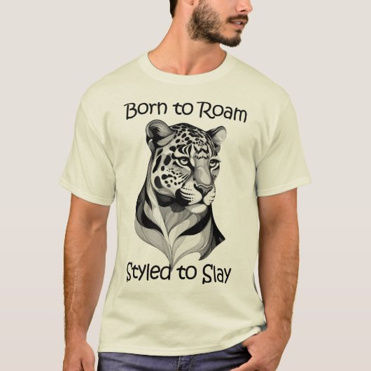 Born To Roam - Styled To Slay T-Shirt (Vorderseite)