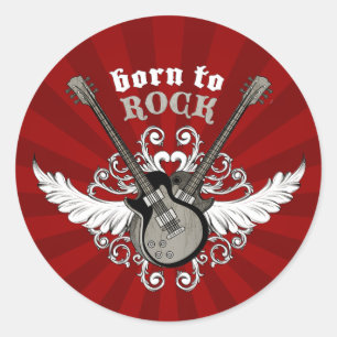 Born To Rock Aufkleber
