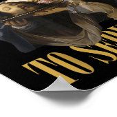 Born To Serve Men Christian Boss Girl Motivational Poster (Ecke)