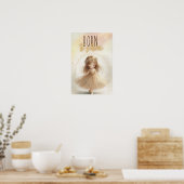 Born to shine, Girl poster (Küche)