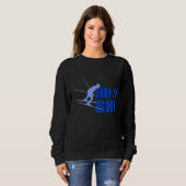 Born to Ski 2 Sweatshirt (Vorne ganz)