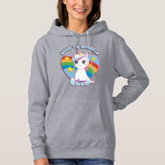 Born to Sparkle Unicorn T-Shirt Hoodie