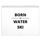 BORN TO WATER SKI KALENDER (Titelbild)