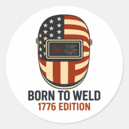 Born To Weld - Stickers