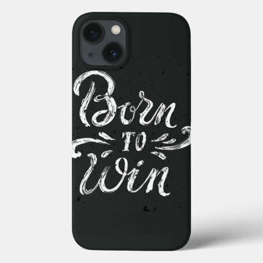 Born To Win Case-Mate iPhone Hülle (Rückseite)
