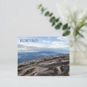 Borneo-Bergspitzen Postkarte (Stehend Vorderseite)