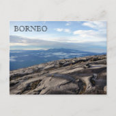 Borneo-Bergspitzen Postkarte (Vorderseite)