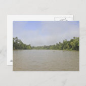 Borneo Island, Malaysia, Panoramasicht Postkarte (Vorne/Hinten)