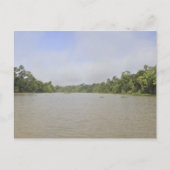 Borneo Island, Malaysia, Panoramasicht Postkarte (Vorderseite)