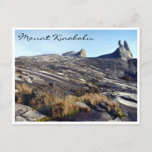 borneo mount kinabalu postkarte