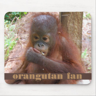 Borneo-Orang-Utan Baby-illegaler Haustier-Handel Mousepad