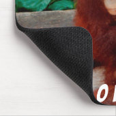 Borneo-Orang-Utan Mousepad (Ecke)