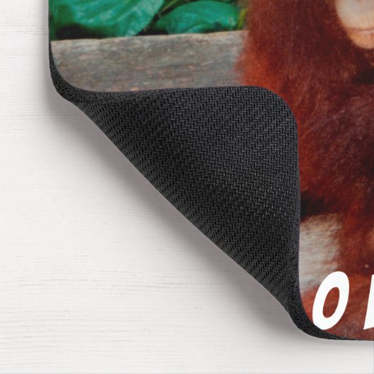 Borneo-Orang-Utan Mousepad (Ecke)