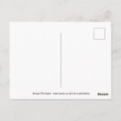 Borneo-Orang-Utan Postkarte (Rückseite)