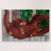 Borneo orangutan 1014-pc puzzle (Horizontal)