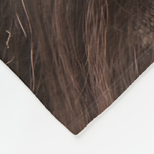 Borneo Orangutan Schöne Fotografie Fleecedecke (Ecke)