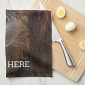 Borneo Orangutan Schöne Fotografie Geschirrtuch (Viertel Falte)