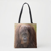 Borneo Orangutan Schöne Fotografie Tasche (Vorderseite)