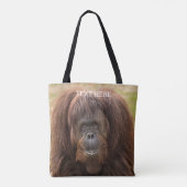Borneo Orangutan Schöne Fotografie Tasche (Rückseite)