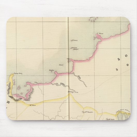 Borneo Ozeanien Nr. 13 Mousepad (Vorne)