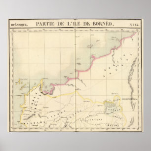 Borneo Ozeanien Nr. 13 Poster