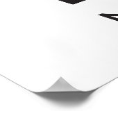 Borneo Toucan Reiseplakat Poster (Ecke)