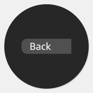 Borneo Tribal Tattoo Runder Aufkleber