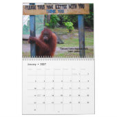 Borneoreise und -orang-Utans Kalender (Jan 2027)